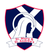 St Mary and St Andrew's Catholic Primary School, Barton Newsham logo