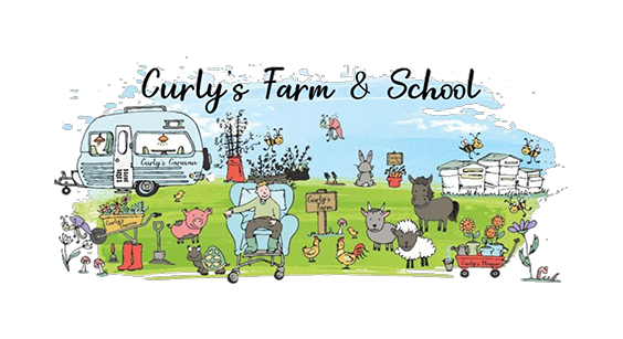 Curly's Farm and School logo
