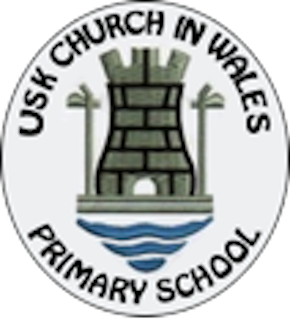 Usk C.V.. Primary School logo