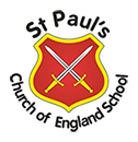 St Paul's Church of England Primary School logo