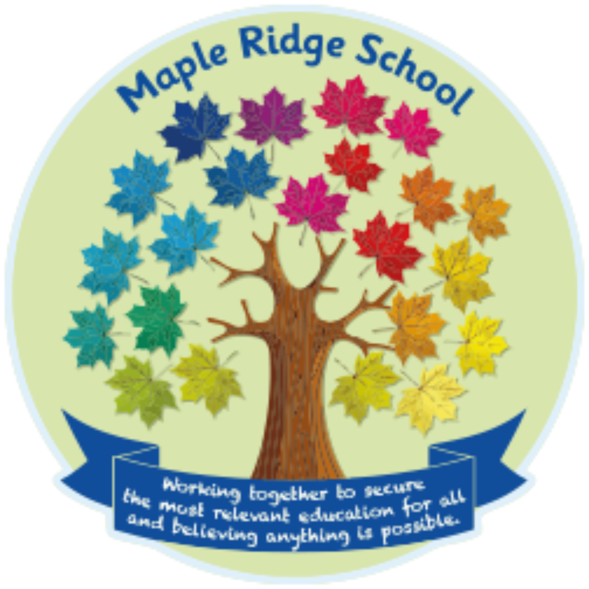 Maple Ridge School logo