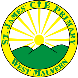 St James' CofE Primary School logo