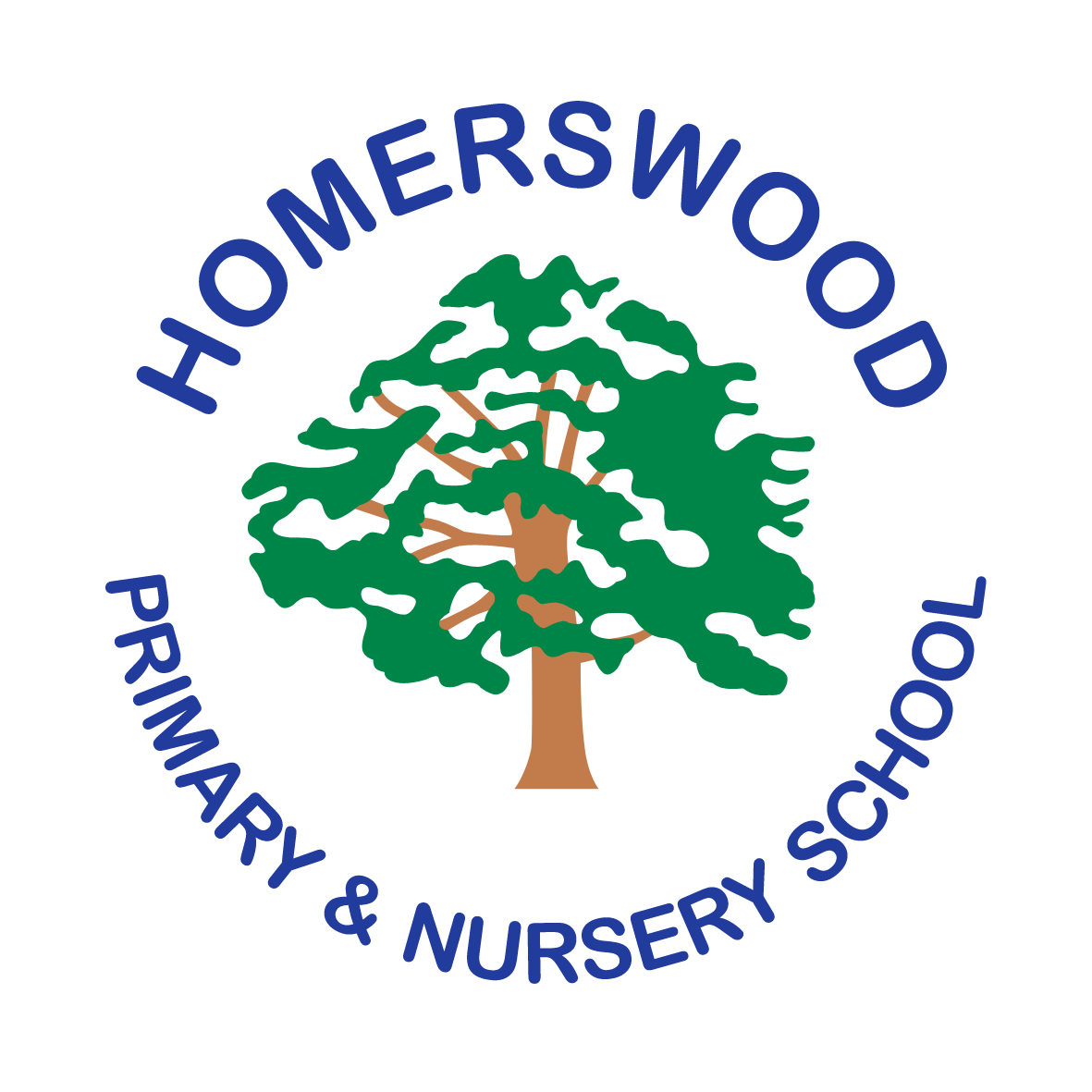 Homerswood Primary and Nursery School logo