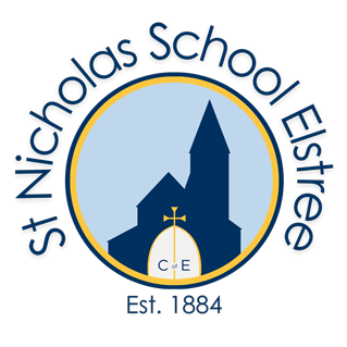 St Nicholas Elstree Church of England VA Primary School logo