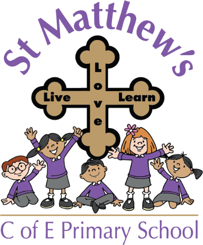 St Matthew's Church of England Primary School logo