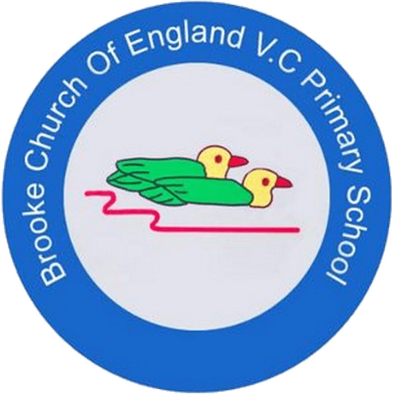Brooke Voluntary Controlled Church of England Primary School logo