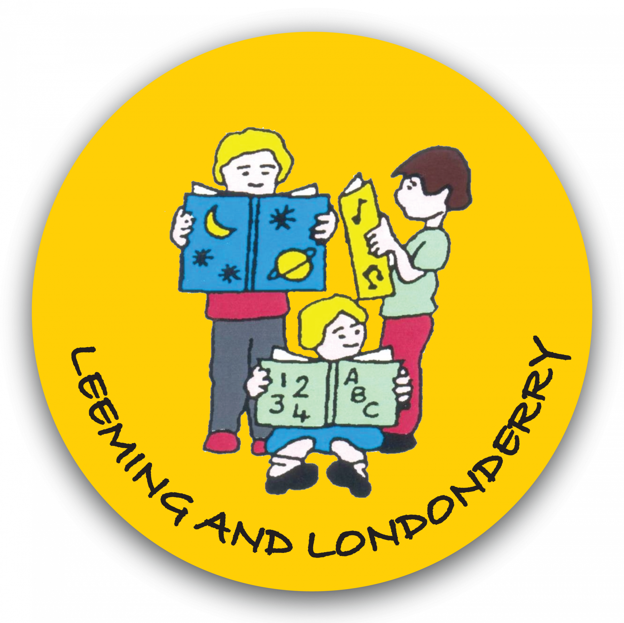Leeming and Londonderry Community Primary School logo
