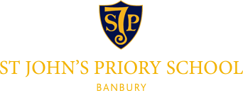 St John's Priory School logo