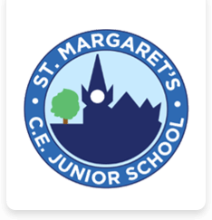St Margaret's CofE (VC) Junior School logo