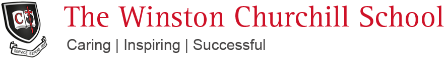 The Winston Churchill School A Specialist Sports College logo