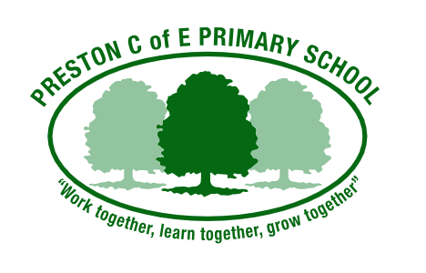 Preston CofE Primary School logo