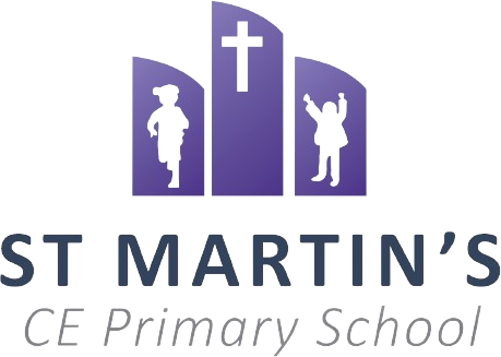 St Martin's Church of England Primary School logo