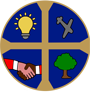 Woodley CofE Primary School logo