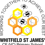 Whitfield St James' CofE (VC) Primary School logo