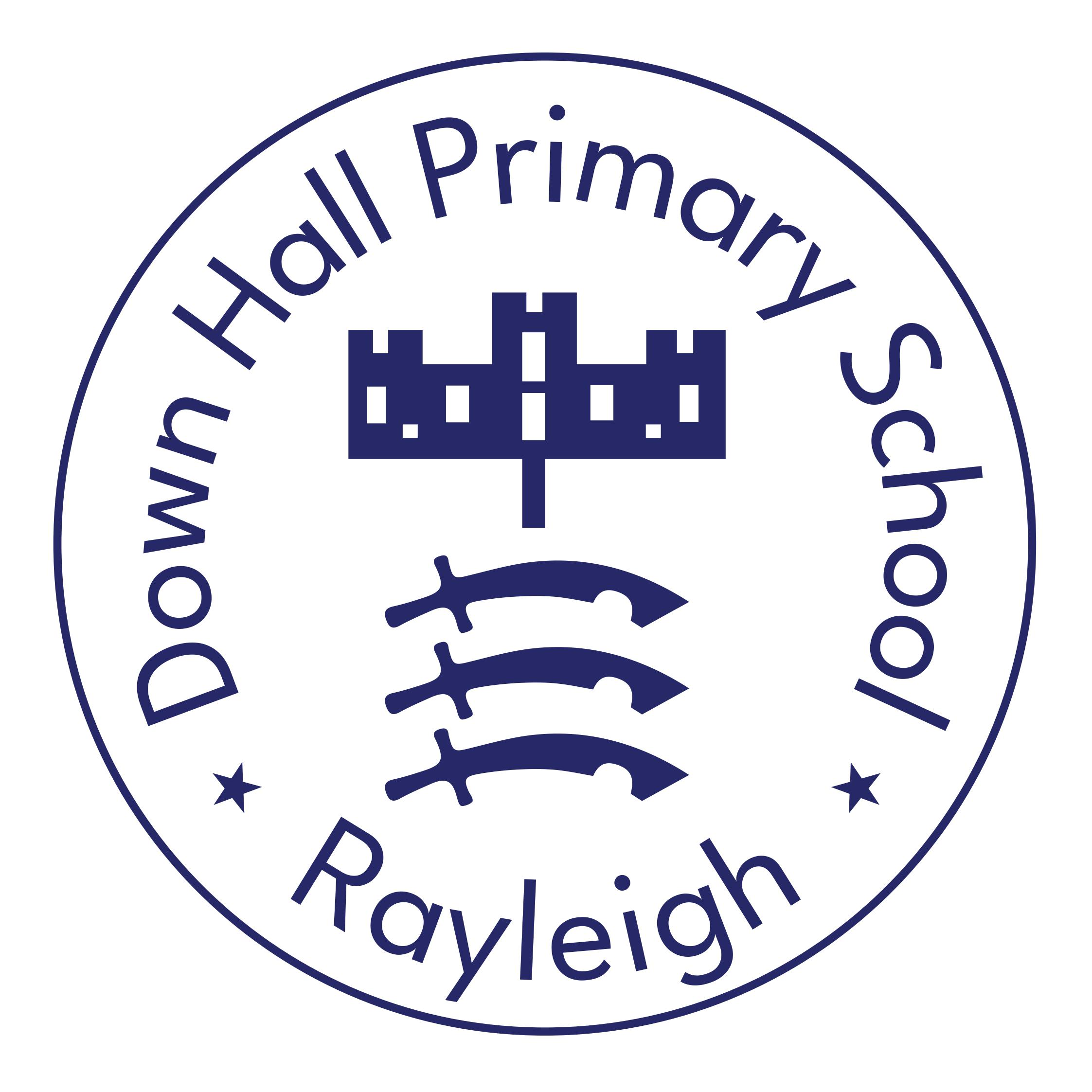 Down Hall Primary School logo