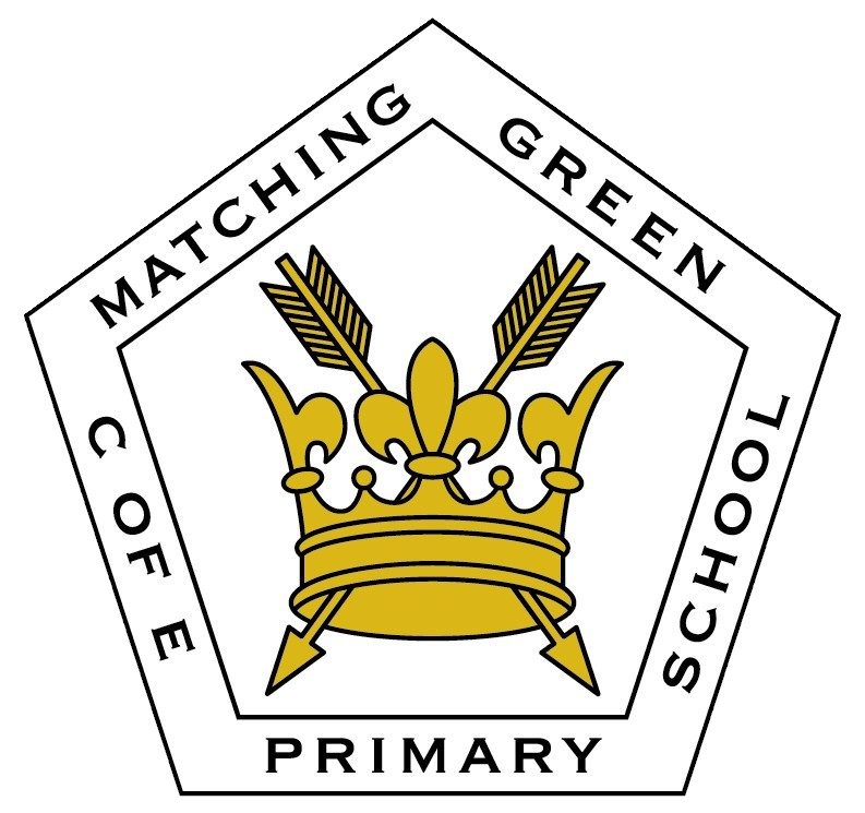 Matching Green Church of England Voluntary Controlled Primary School logo