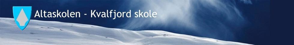 Kvalfjord skole logo