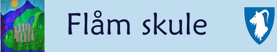 Flåm skule logo