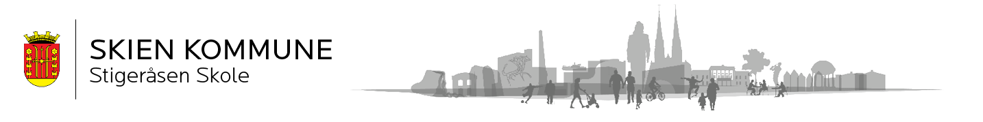 Stigeråsen skole logo