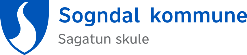Sagatun skule avd skule logo