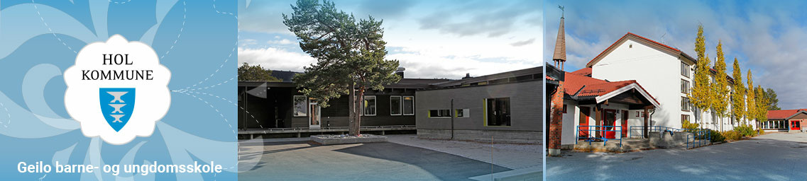 Geilo barne- og ungdomsskole logo