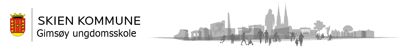 Gimsøy skole logo