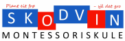 Skodvin montessoriskule logo