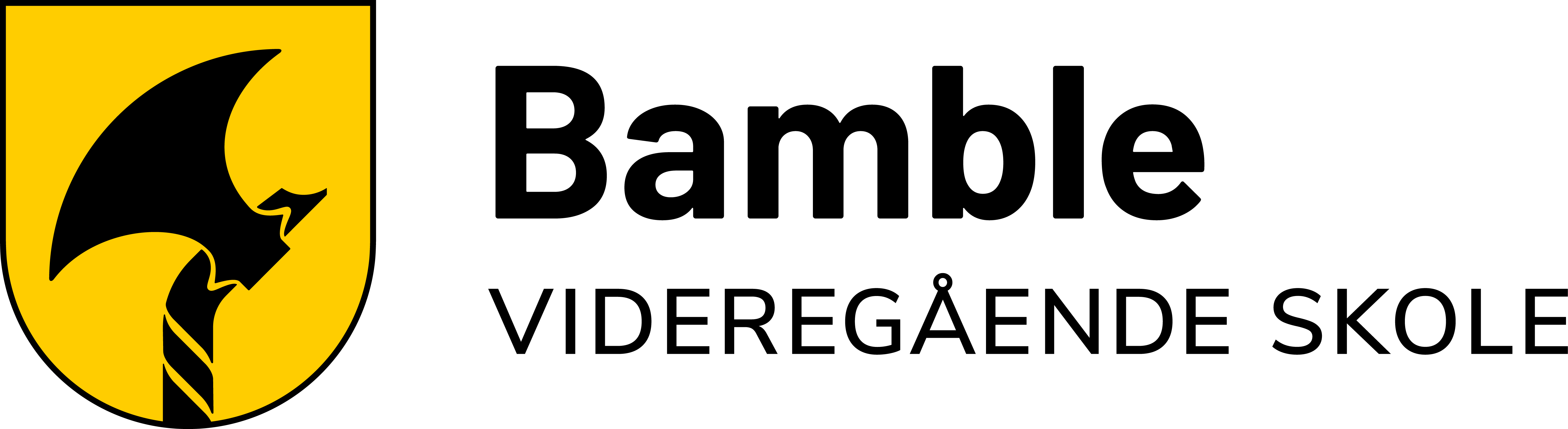 Bamble videregående skole logo