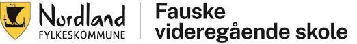 Fauske videregående skole logo