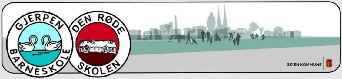 Gjerpen barneskole logo