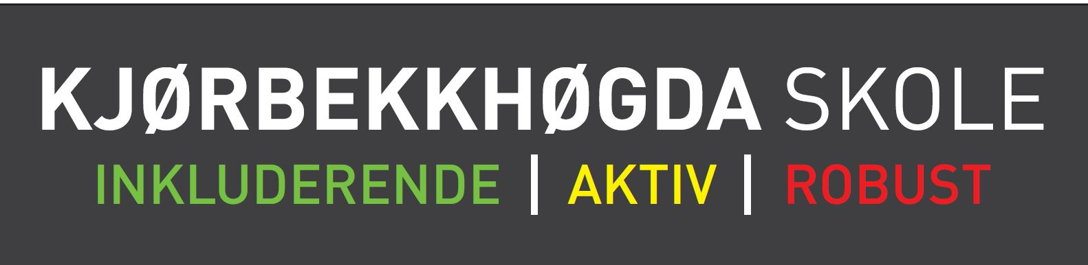 Kjørbekkhøgda skole logo