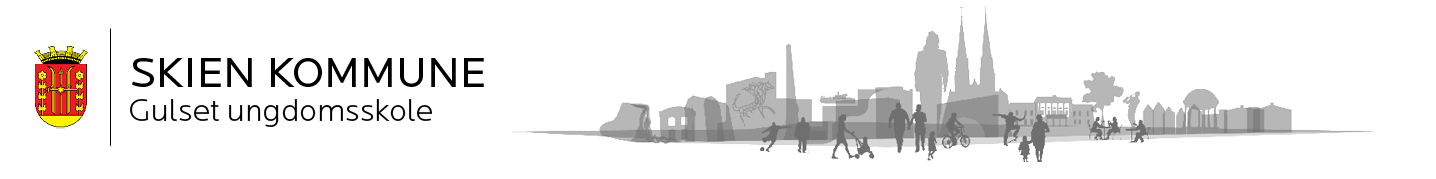 Gulset ungdomsskole logo