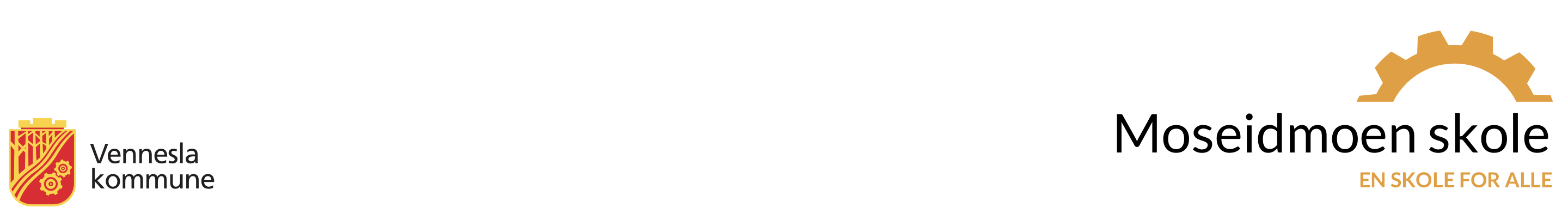 Moseidmoen skole logo