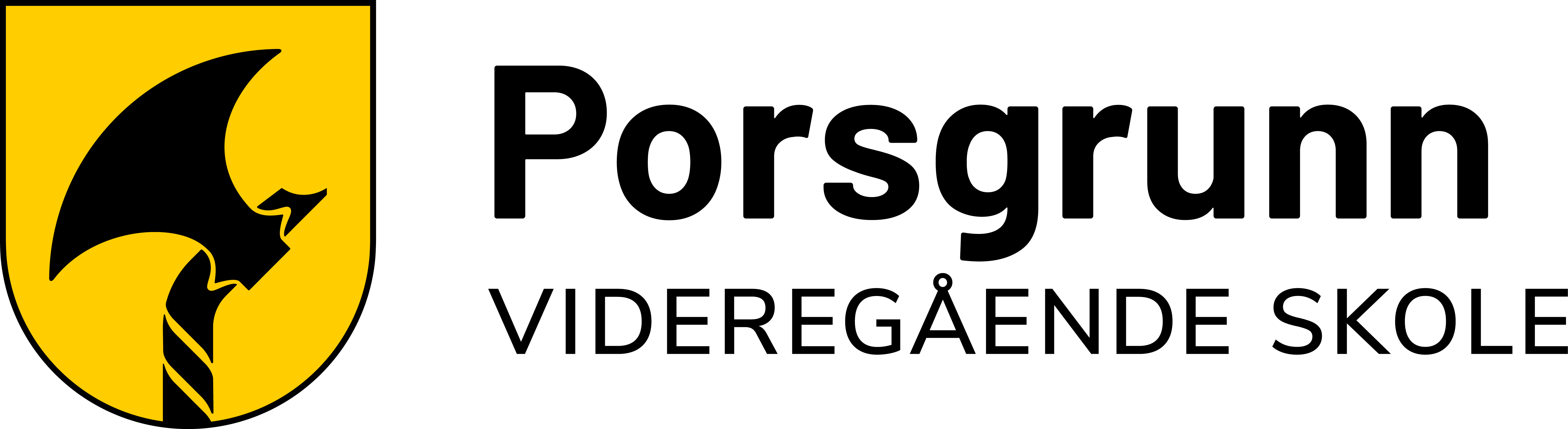 Porsgrunn videregående skole logo