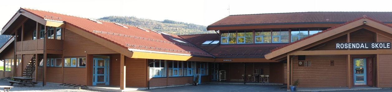Rosendal skole logo