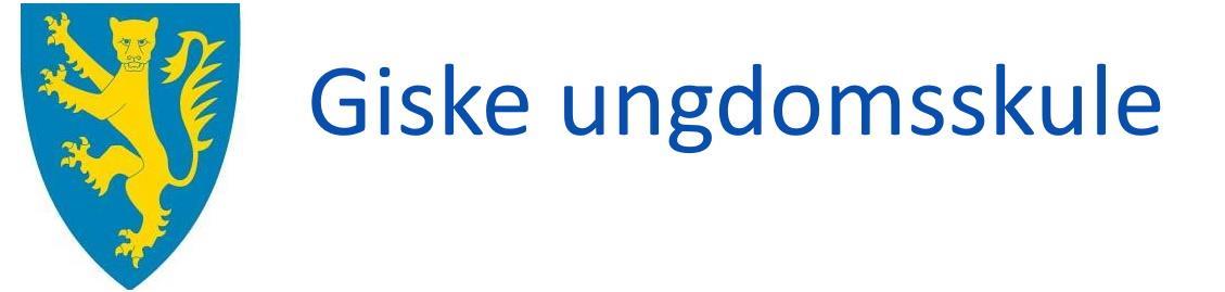 Giske ungdomsskule logo