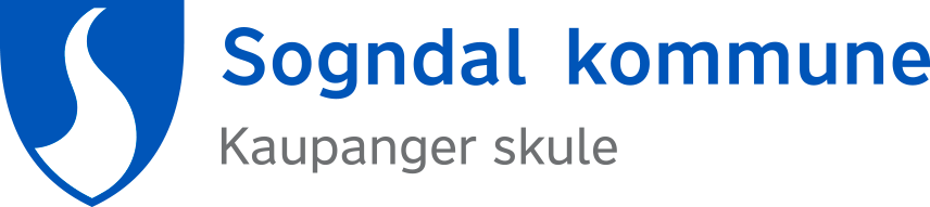 Kaupanger skule logo