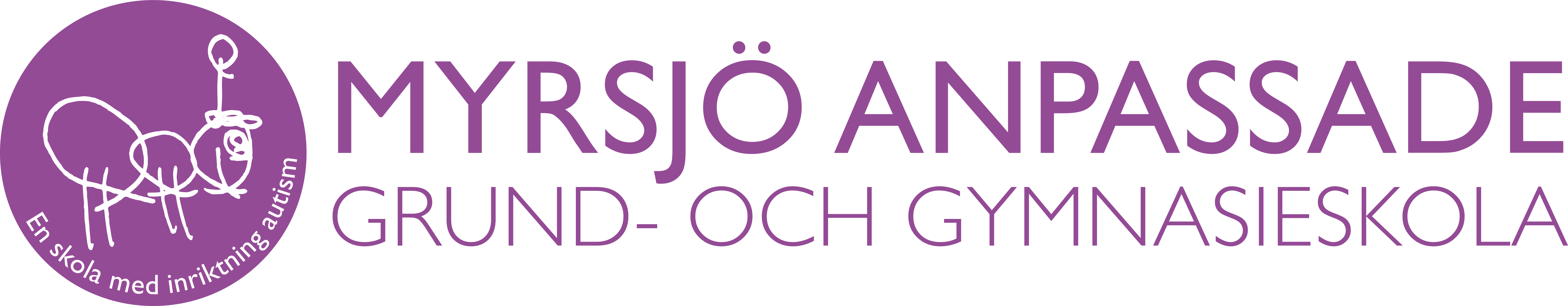 Myrsjö anpassade grund- och gymnasieskola logo
