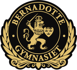 Bernadottegymnasiet 1 logo
