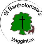 St Bartholomew's Church of England Voluntary Aided Primary School, Wigginton logo