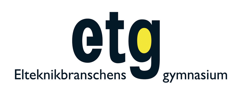 Elteknikbranschens gymnasium logo