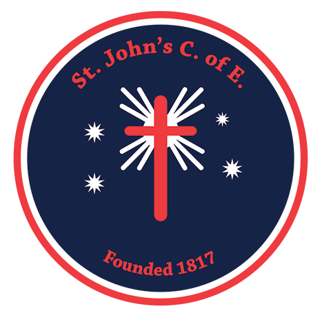Blackpool St John's Church of England Primary School logo